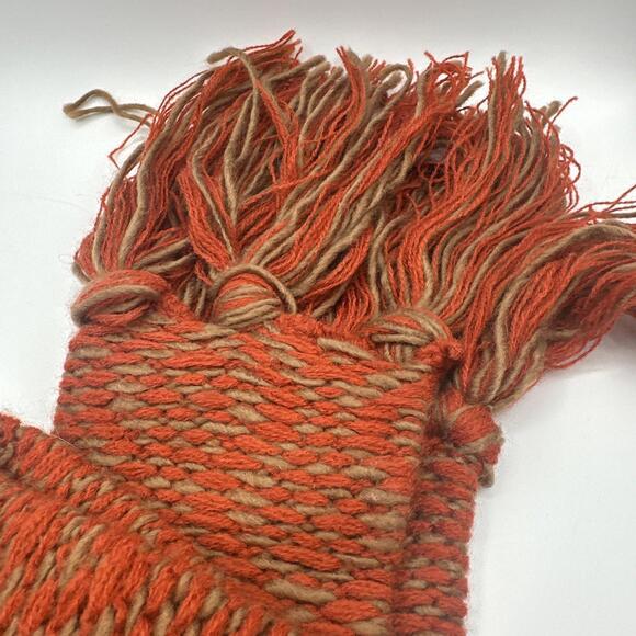 Muk Luks Square Cold Weather Scarf NWT Fringe Thanksgiving Attire - Picture 3 of 7